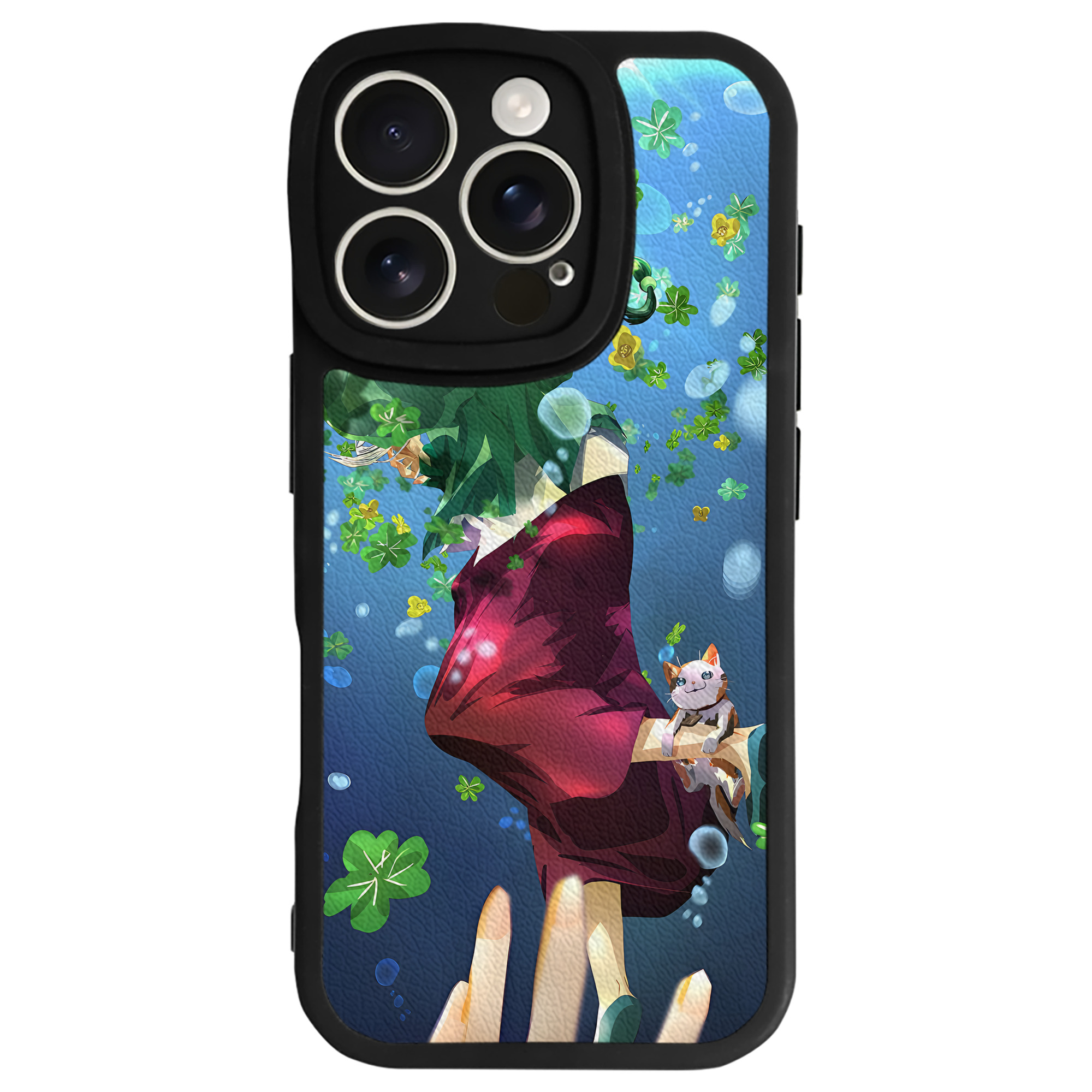 （画像用） 薬屋のひとりごと The Apothecary Diaries 【iPhone 16シリーズ対応】シリコンスマホケース（レザー調） 材質：シリコン